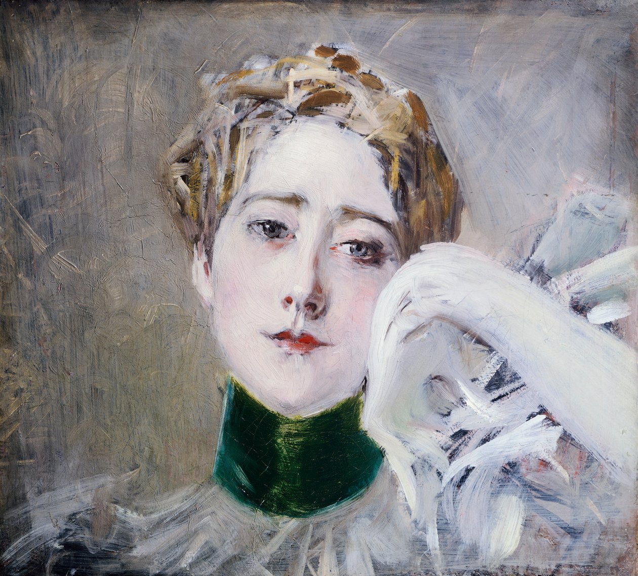 Portræt af prinsesse af Isenburg Birstein af Giovanni Boldini