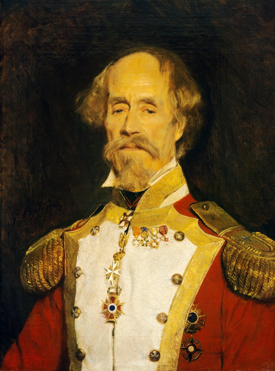 Portræt af spansk general, af Giovanni Boldini (1842-1931), olie på lærred, 62x48 cm af Giovanni Boldini
