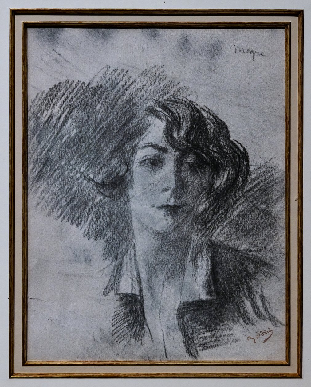 Portræt af en Dame af Giovanni Boldini