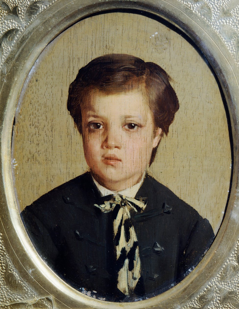 Portræt af bror Francesco Boldini af Giovanni Boldini (1842-1931), olie på træ af Giovanni Boldini