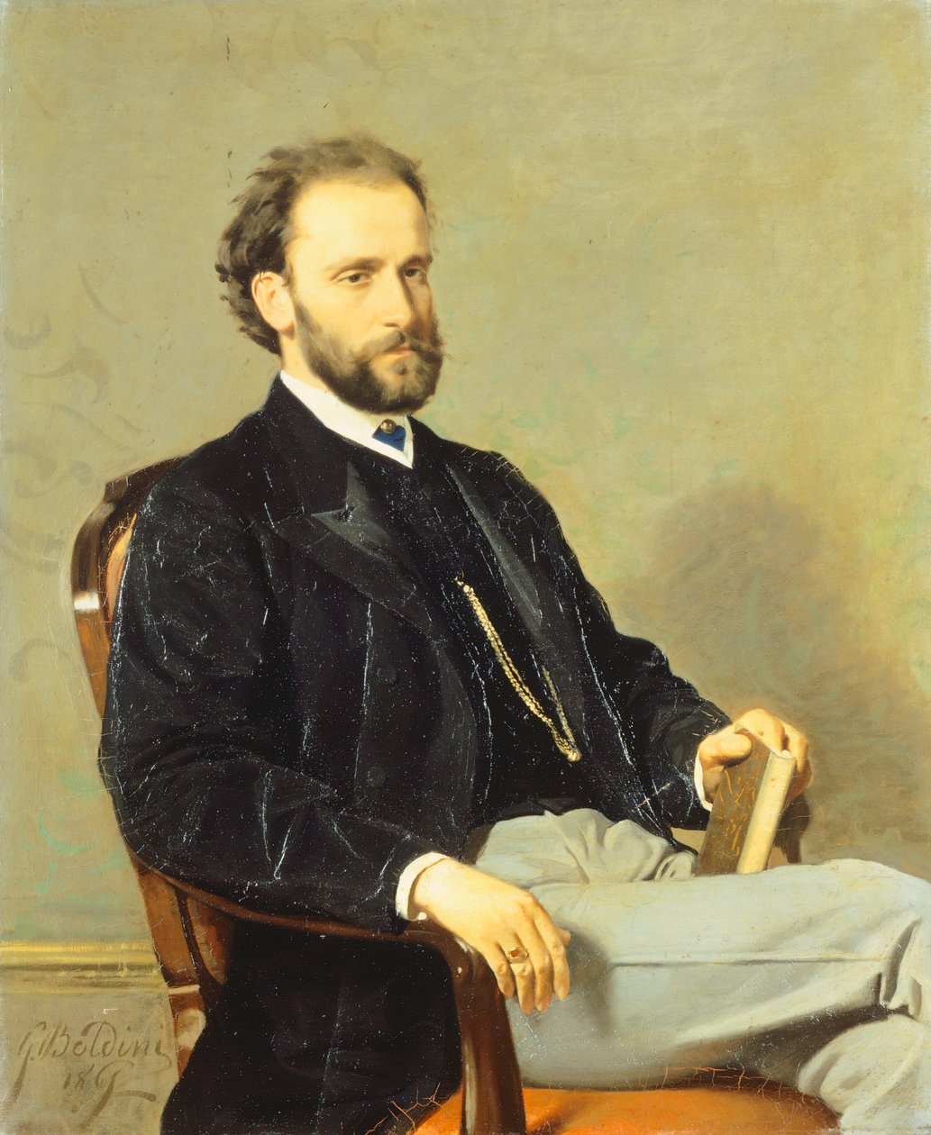 Portræt af advokat Claudio Comotto af Giovanni Boldini