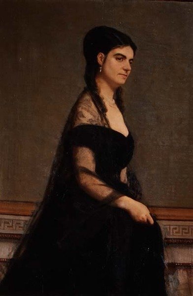 Portræt af Contessa G. Tempestini af Giovanni Boldini