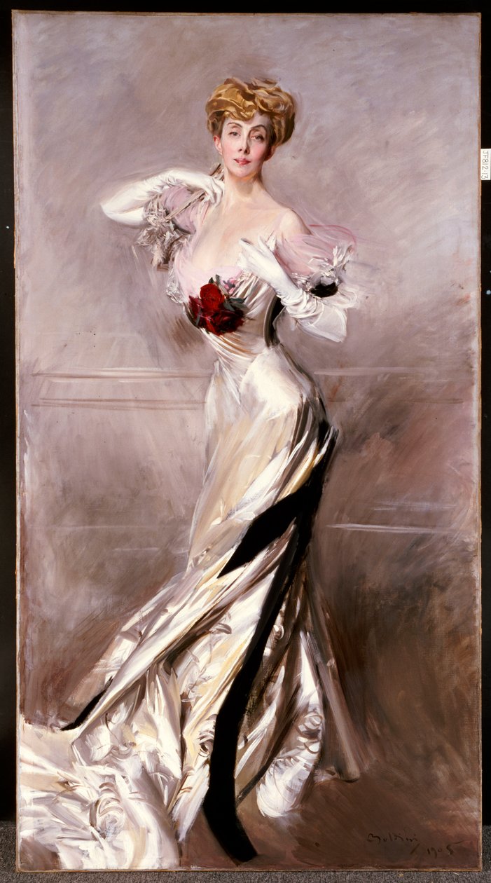 Portræt af grevinde Zichy, 1905 af Giovanni Boldini