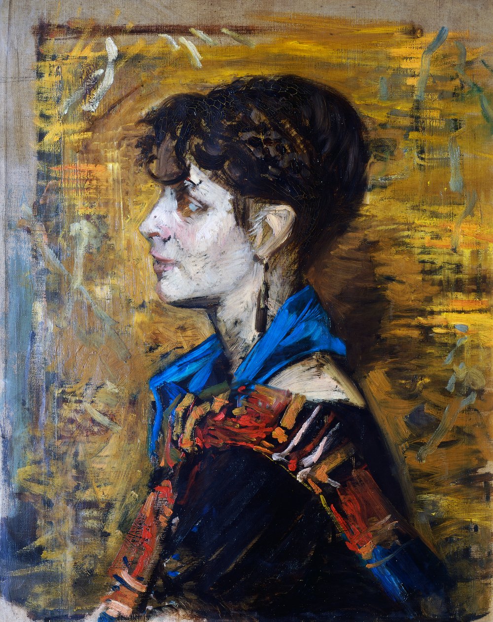 Portræt af kvinden eller sigøjnerkvinden af Giovanni Boldini