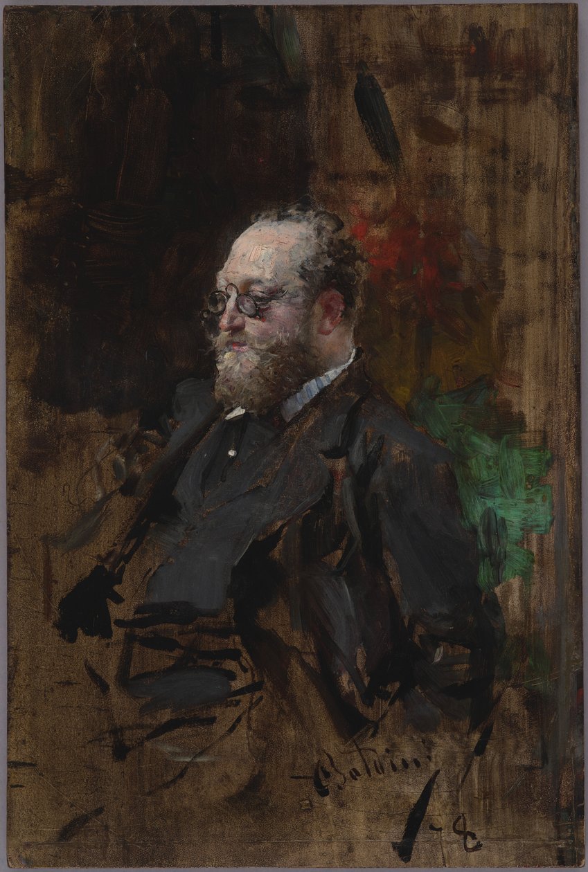 Portræt af Ferdynand Bryndza (1837-1891) af Giovanni Boldini