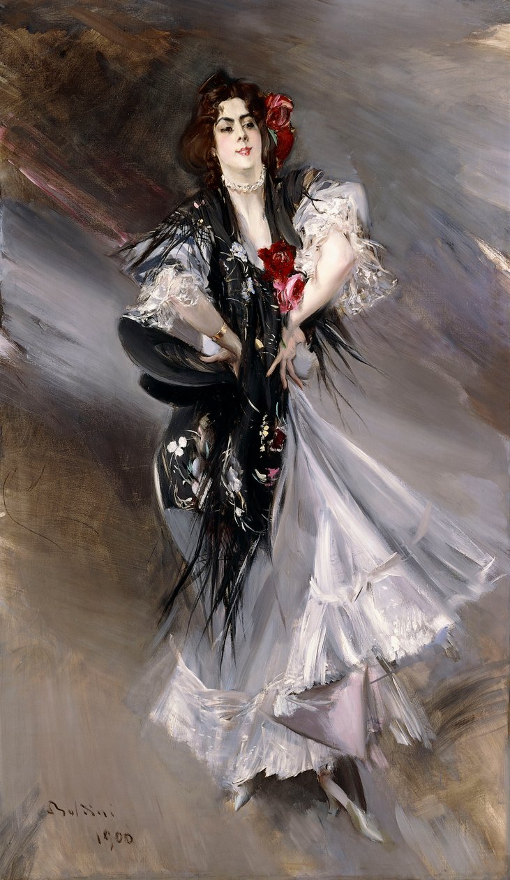Portræt af Anita de la Feria, den spanske danserinde, 1900 af Giovanni Boldini