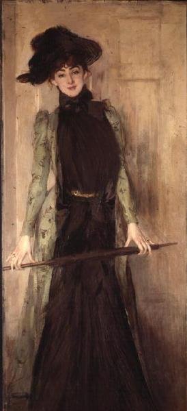 Prinsesse af Caraman Chimay (senere Madame Jourdan) af Giovanni Boldini