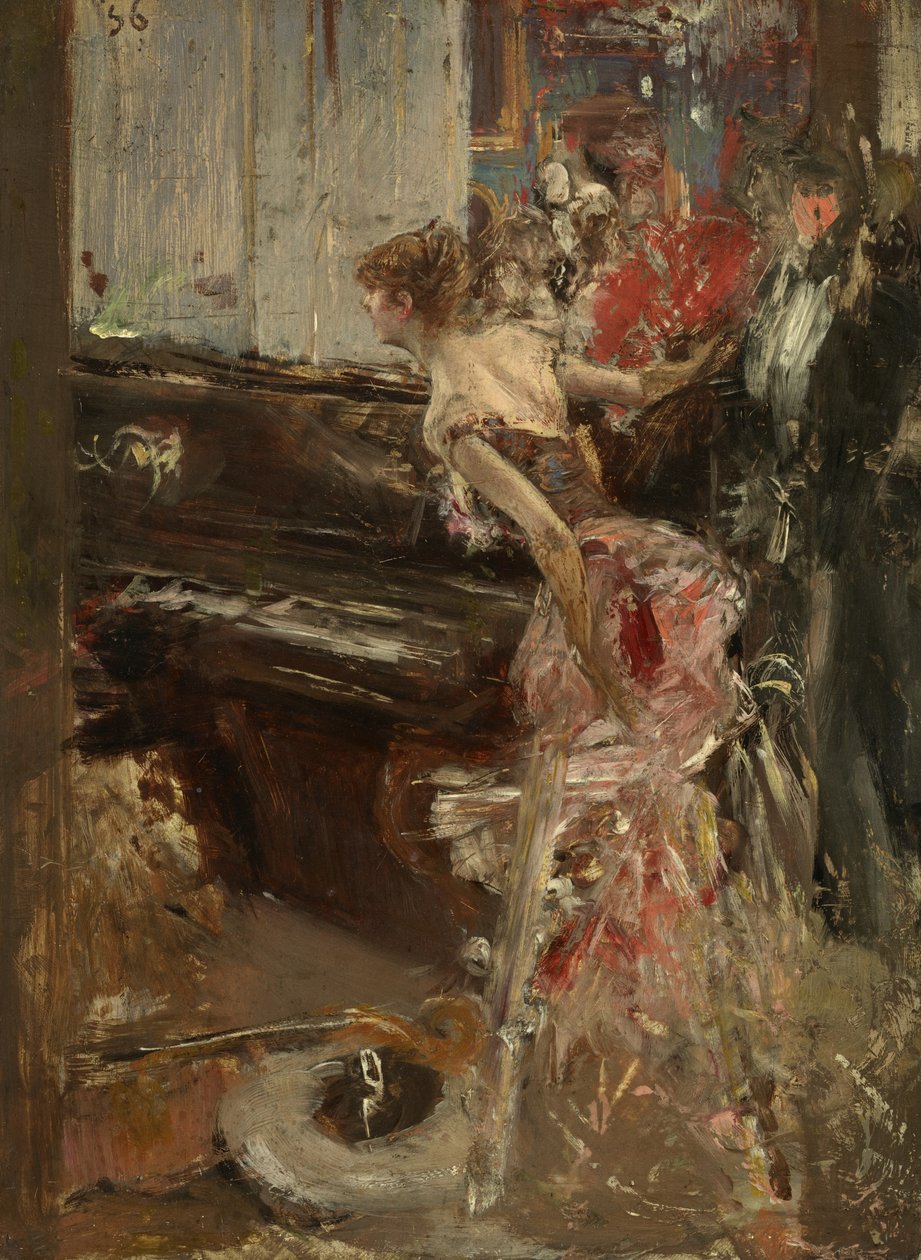 Betragtning, ca. 1884 af Giovanni Boldini