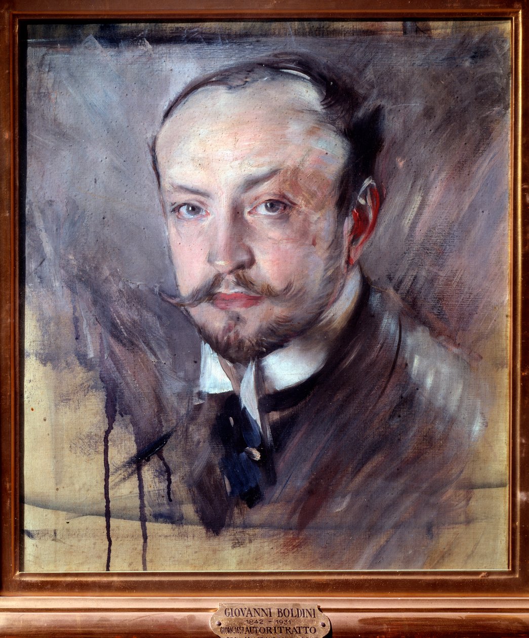 Selvportræt (olie på lærred af Giovanni Boldini