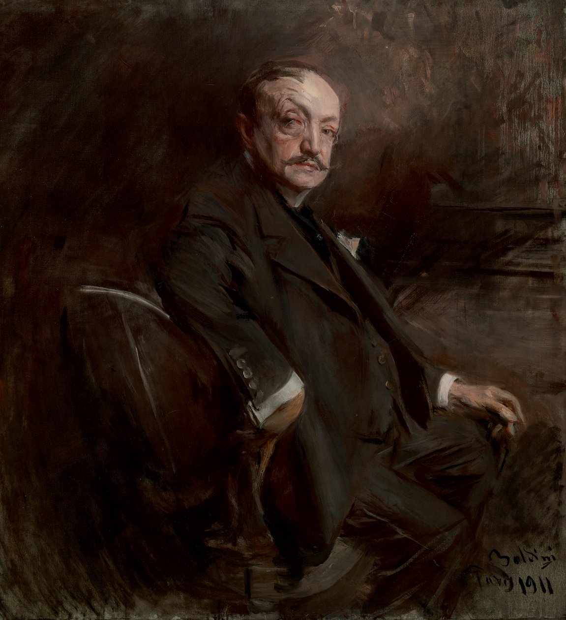 Selvportræt, 1911. af Giovanni Boldini