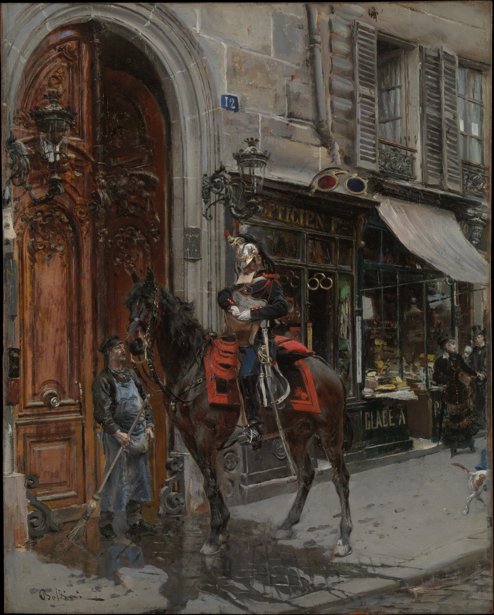 Depêchebuddet af Giovanni Boldini