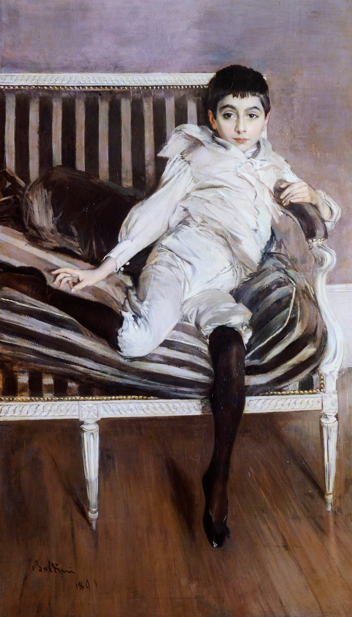 Den lille subercaseuse af Giovanni Boldini (1842-1931) af Giovanni Boldini