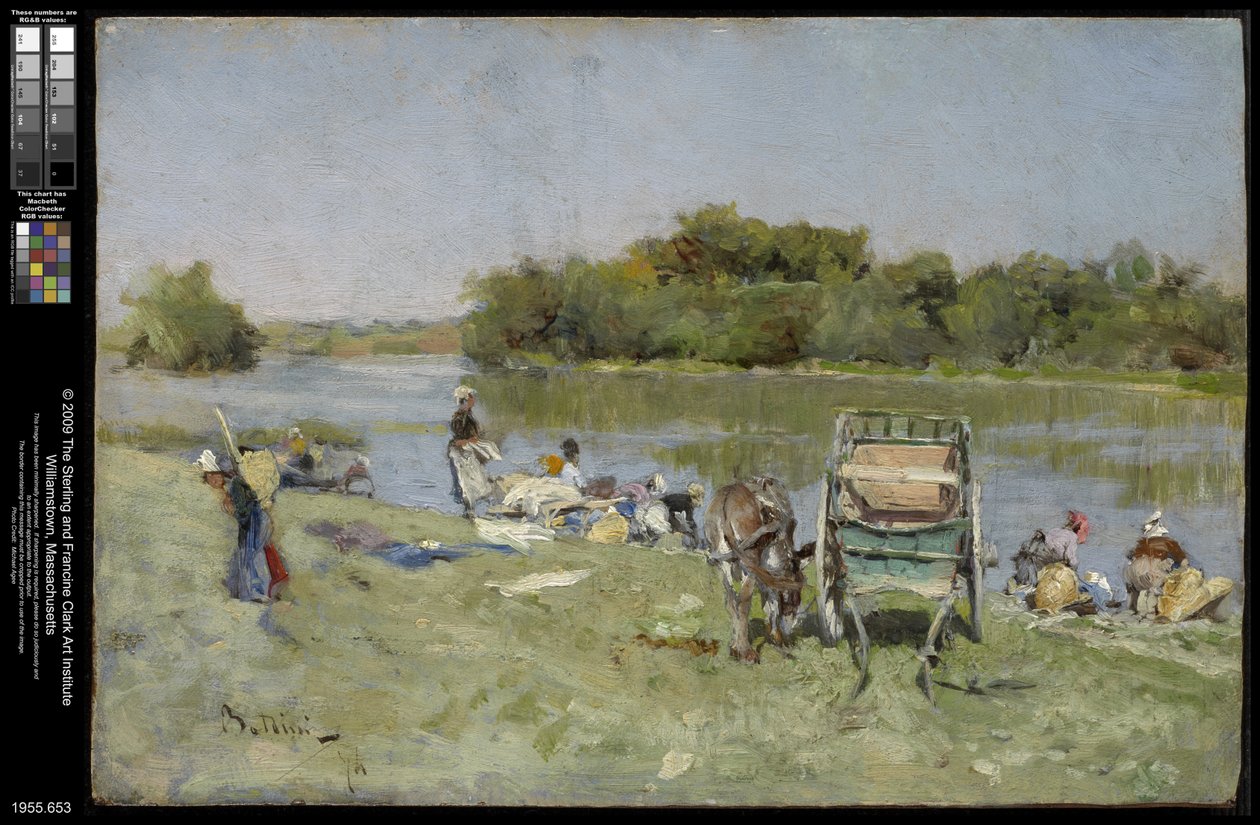Vaskekvinder af Giovanni Boldini