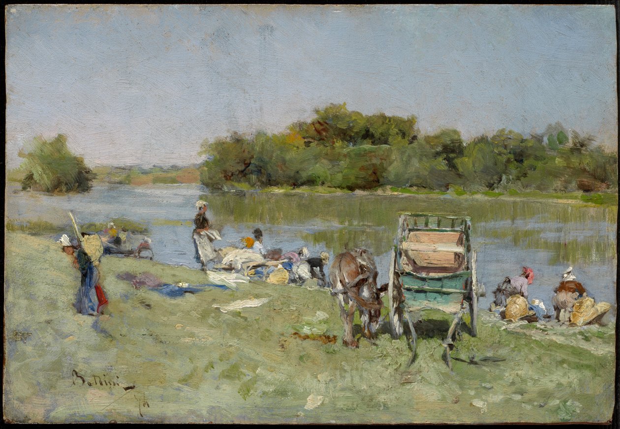 Vaskekoner af Giovanni Boldini