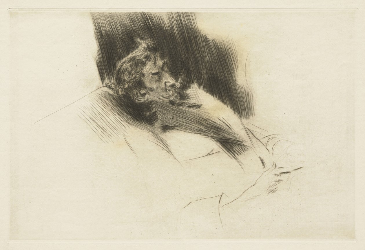 Whistler Sovende, 1897 af Giovanni Boldini