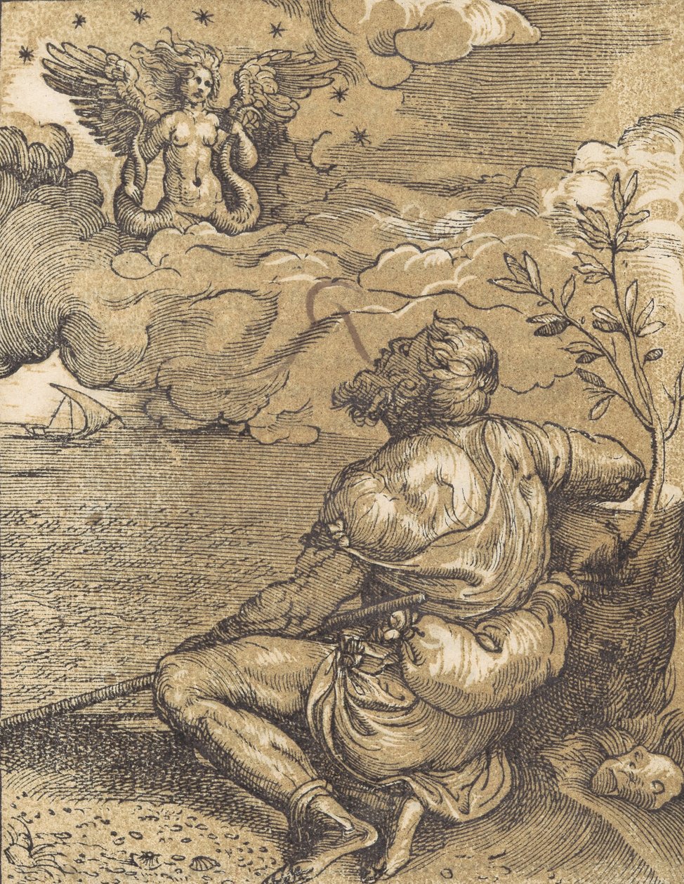 M. Pietro Aretinos værelser, 23. januar 1537. af Giovanni Britto