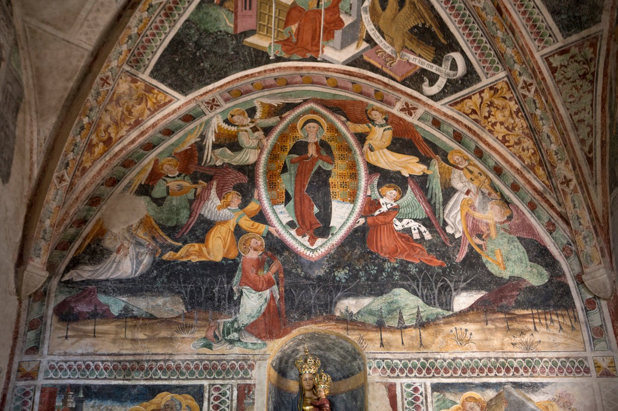 Ascension, ca. 1492 (fresko) af Giovanni Canavesio