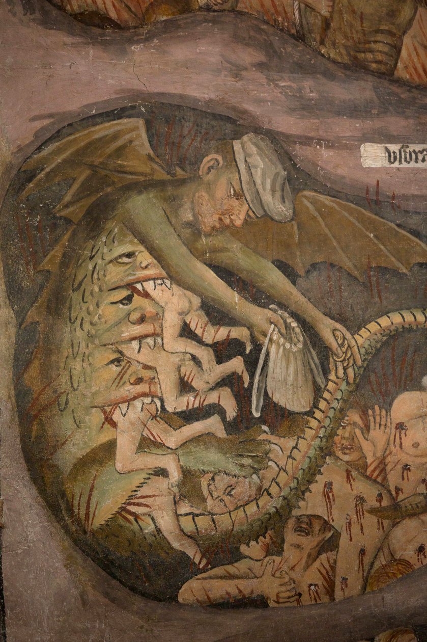 Sidste dom, ca. 1492 (detalje af 3702475) af Giovanni Canavesio
