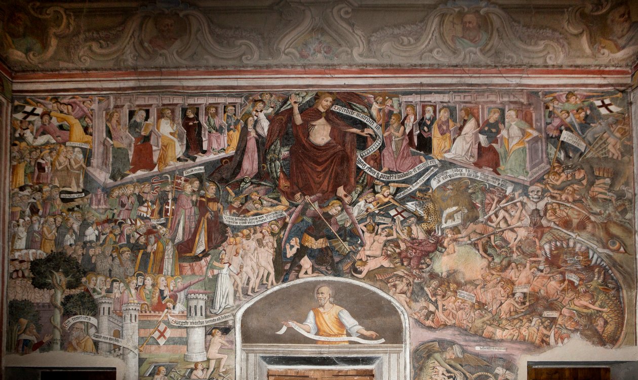 Sidste dom, c.1492 af Giovanni Canavesio