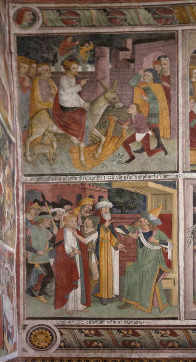 Scener fra Kristi liv, ca. 1492 (fresko) af Giovanni Canavesio