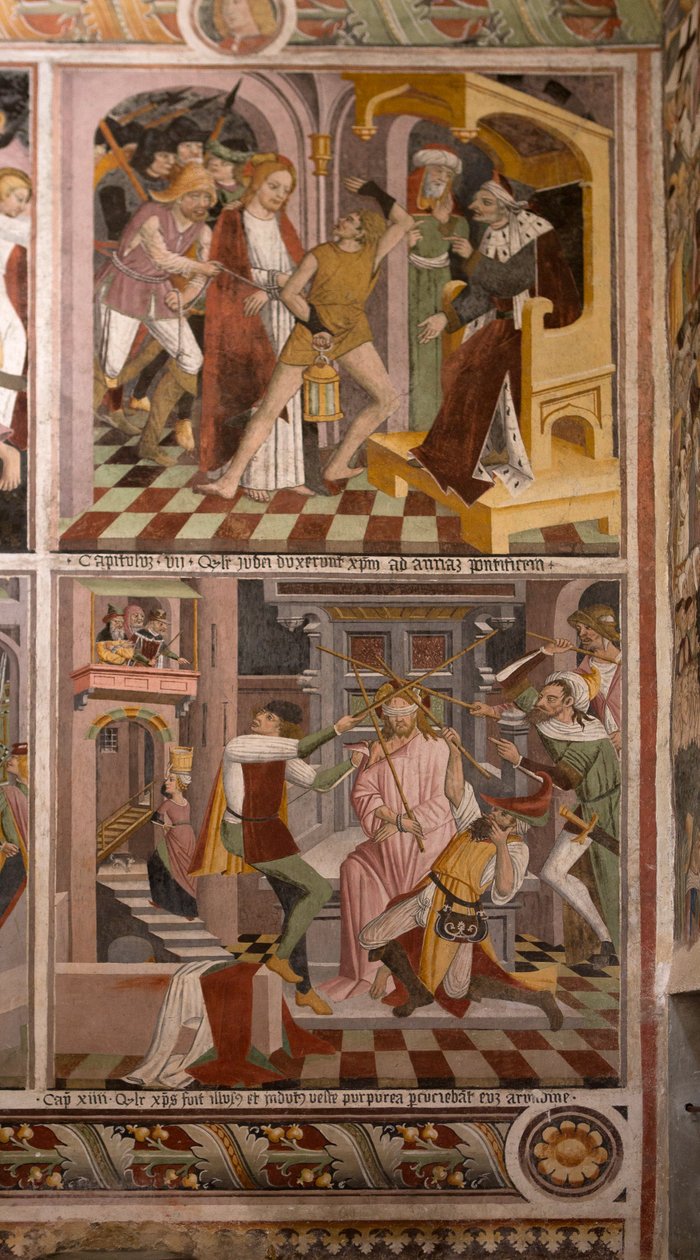 Scener fra Kristi liv, ca. 1492 (fresko) af Giovanni Canavesio