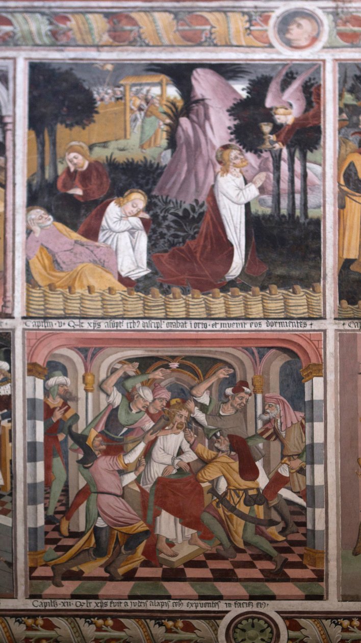 Scener fra Kristi liv, ca. 1492 (fresko) af Giovanni Canavesio