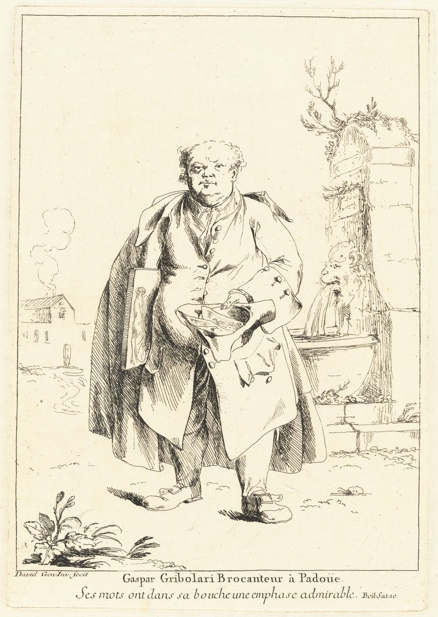 Gaspar Gribolari brugte forhandler i Padua af Giovanni David