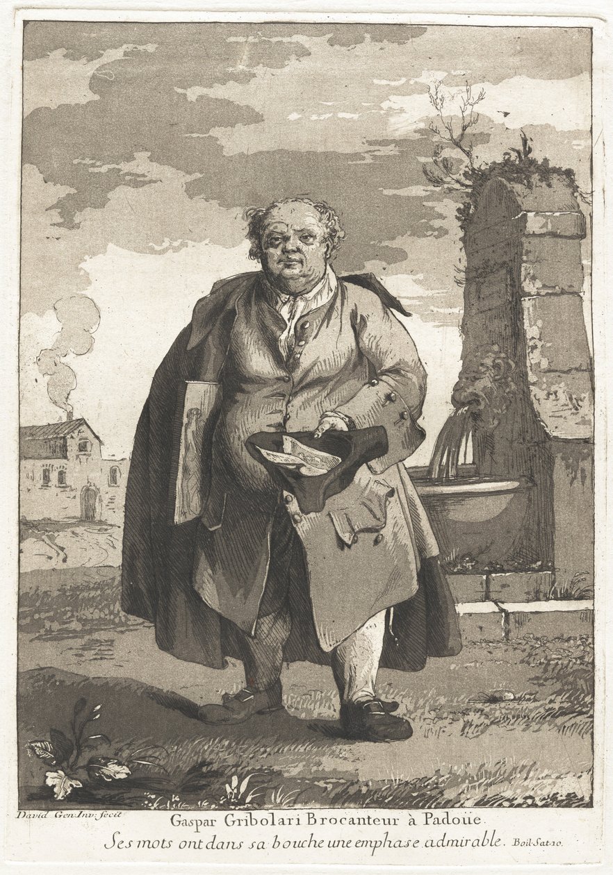 Gaspar Gribolari brugte forhandler i Padua (Gaspar Gribolari, brugte forhandler i Padua) af Giovanni David