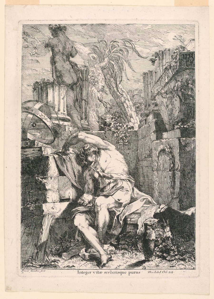 Integer vitae scelerisque pure (Horace, Odes. Bog 1,22) af Giovanni David
