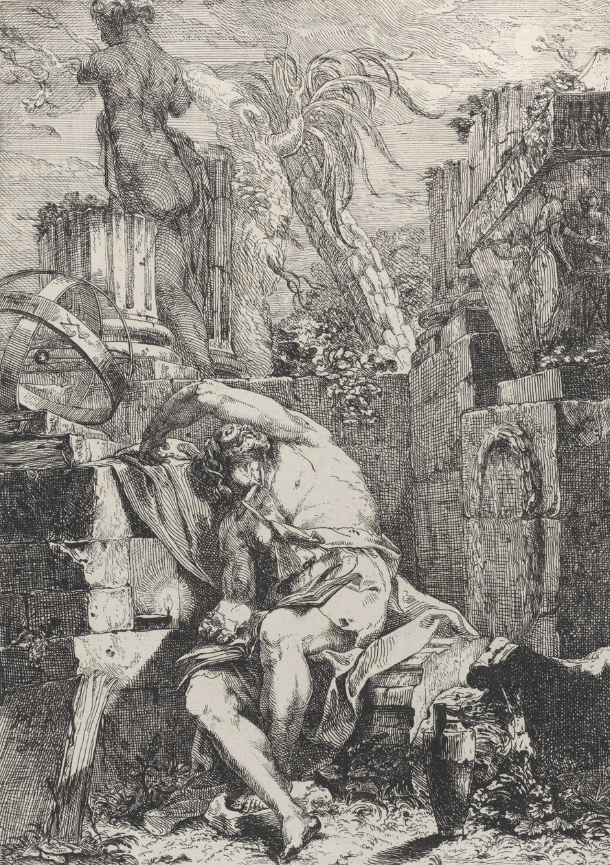 Den retfærdige mand, ca. 1775. af Giovanni David