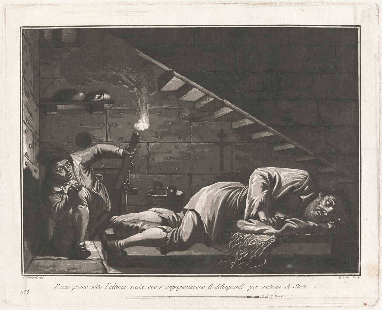 "Brønden", for overtrædere af statslovgivningen af Giovanni De Pian, after Francesco Galimberti