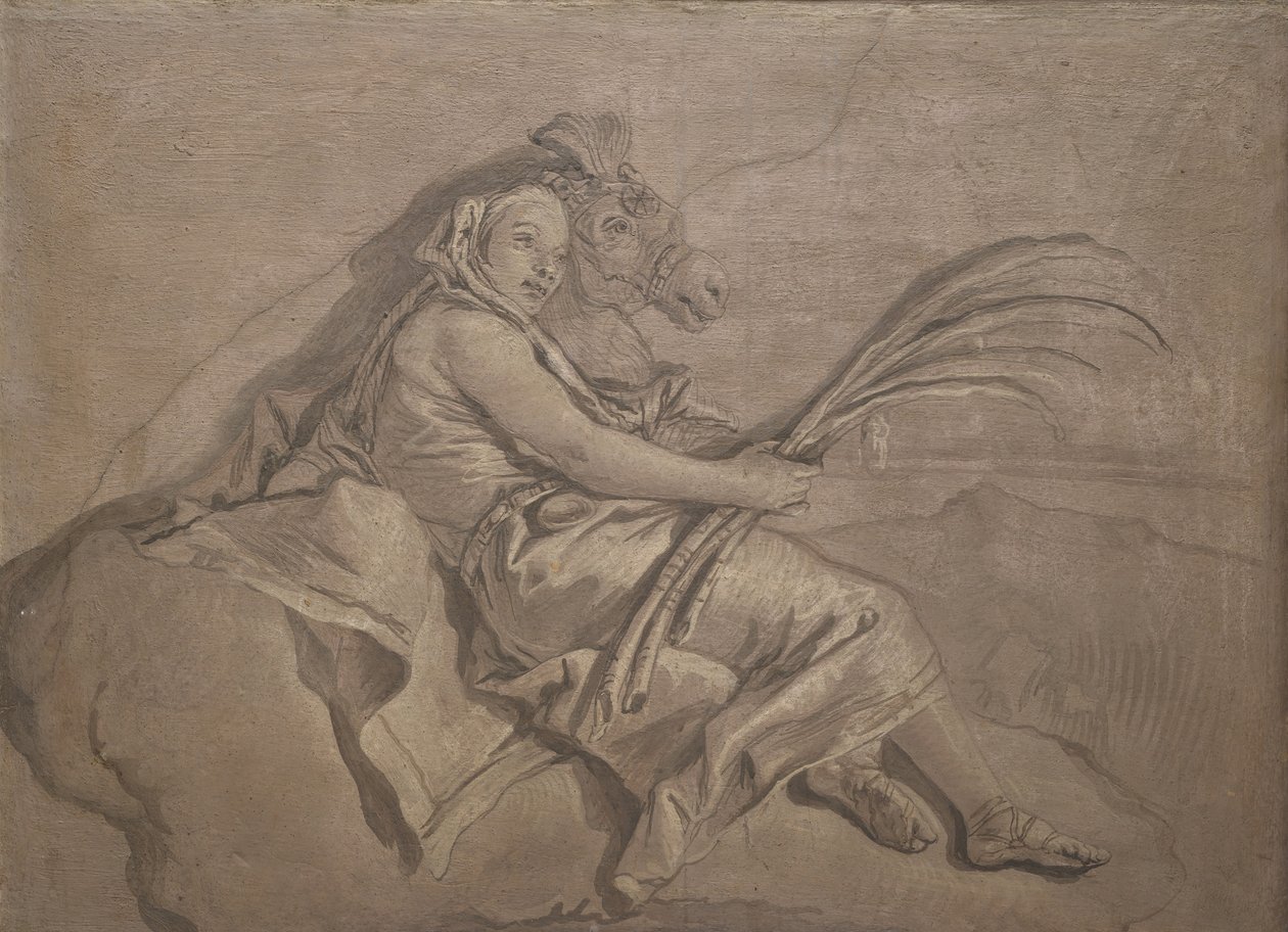 Asien. af Giovanni Domenico Tiepolo