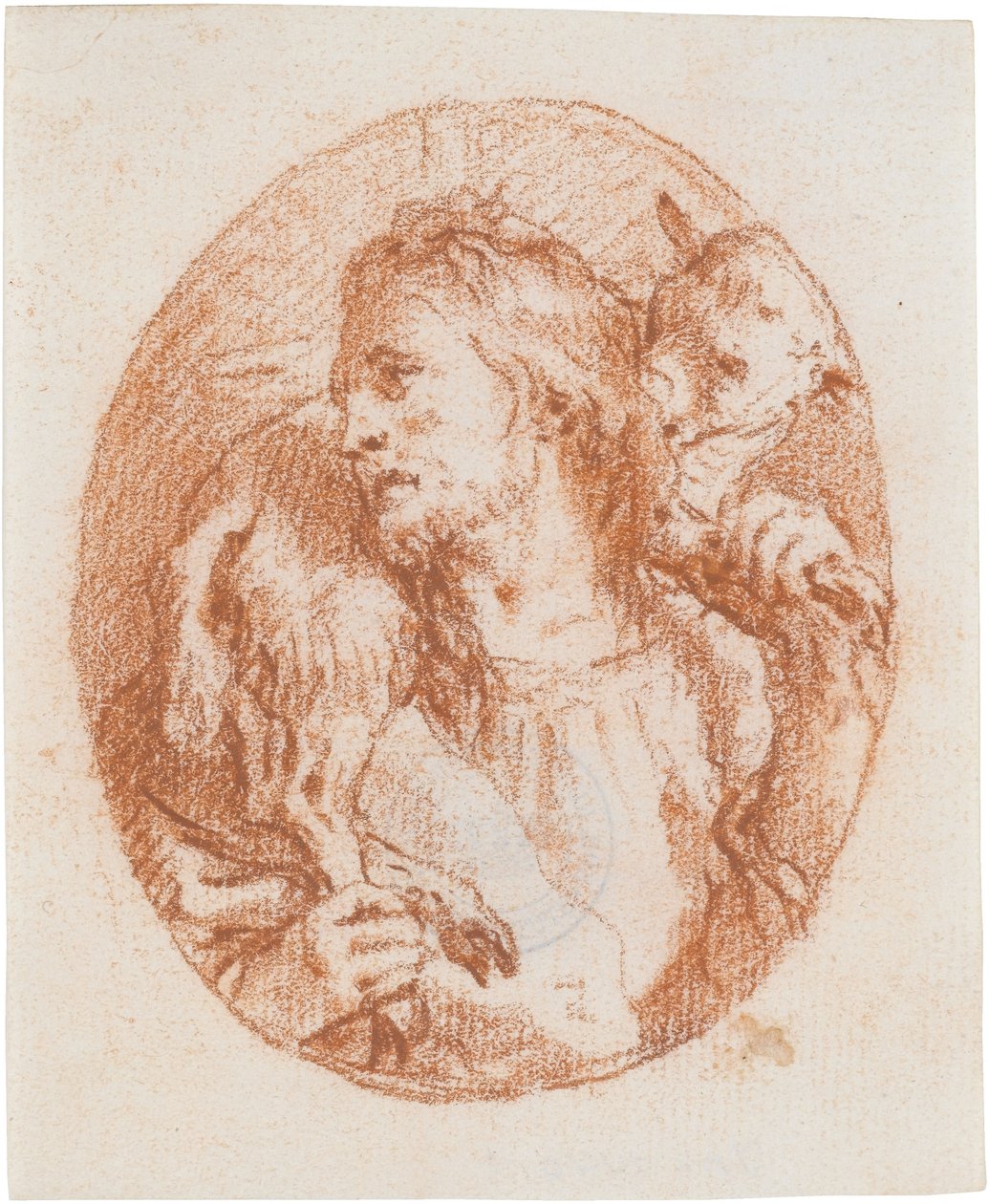 Kristus med lammet af Giovanni Domenico Tiepolo