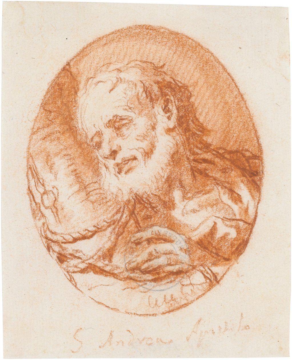 Sankt Andreas af Giovanni Domenico Tiepolo