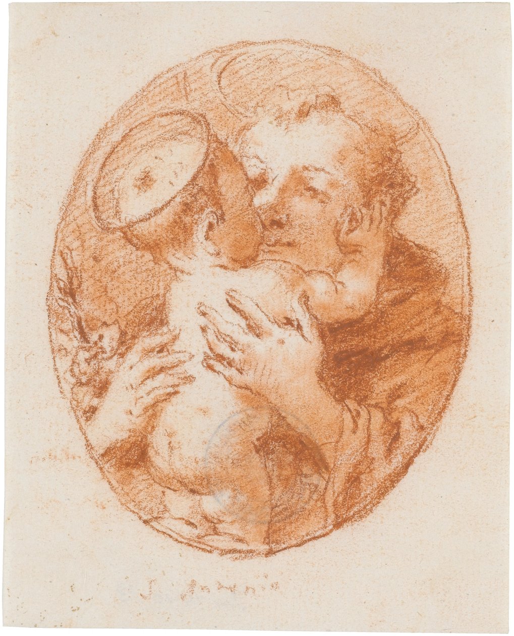 Sankt Antonius af Giovanni Domenico Tiepolo