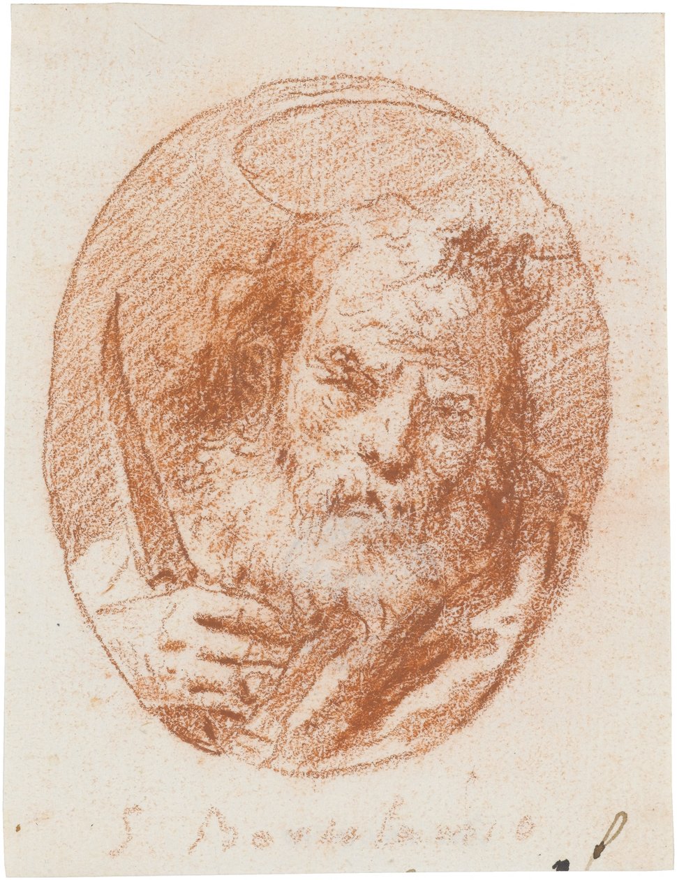 Der heilige Bartholomäus af Giovanni Domenico Tiepolo