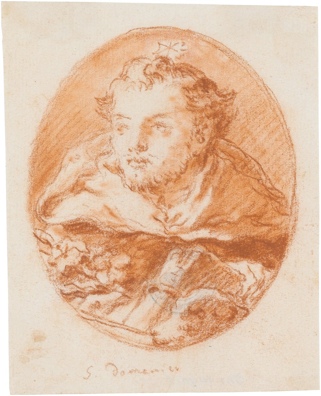 Der heilige Dominikus af Giovanni Domenico Tiepolo