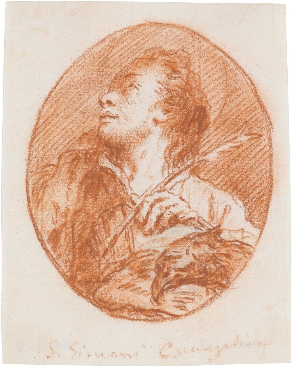 Sankt Johannes Evangelisten af Giovanni Domenico Tiepolo