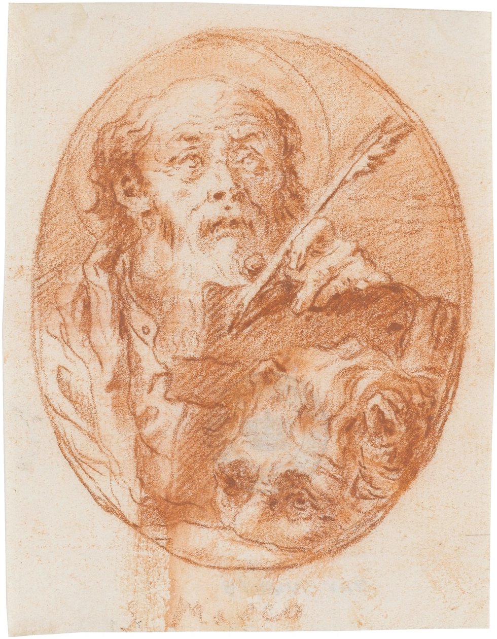 Den hellige Markus af Giovanni Domenico Tiepolo