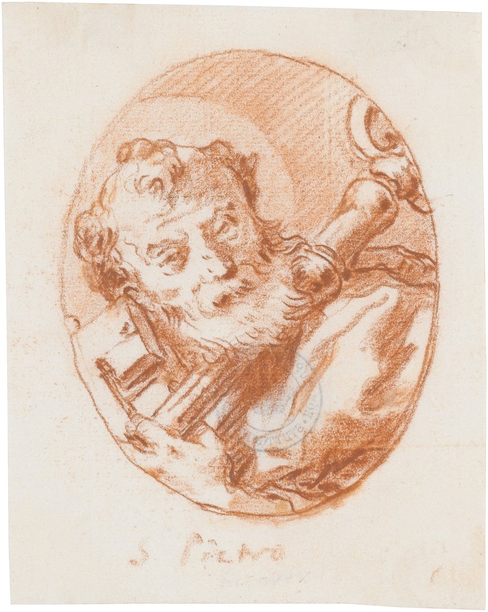 Der heilige Petrus af Giovanni Domenico Tiepolo