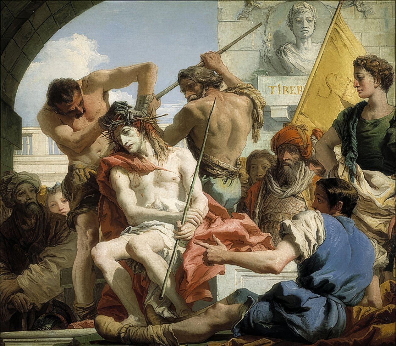 Kristi tornekroning. 1772 af Giovanni Domenico Tiepolo
