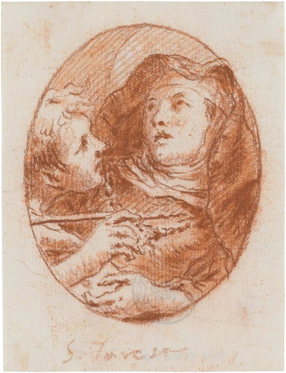 Die heilige Theresa af Giovanni Domenico Tiepolo