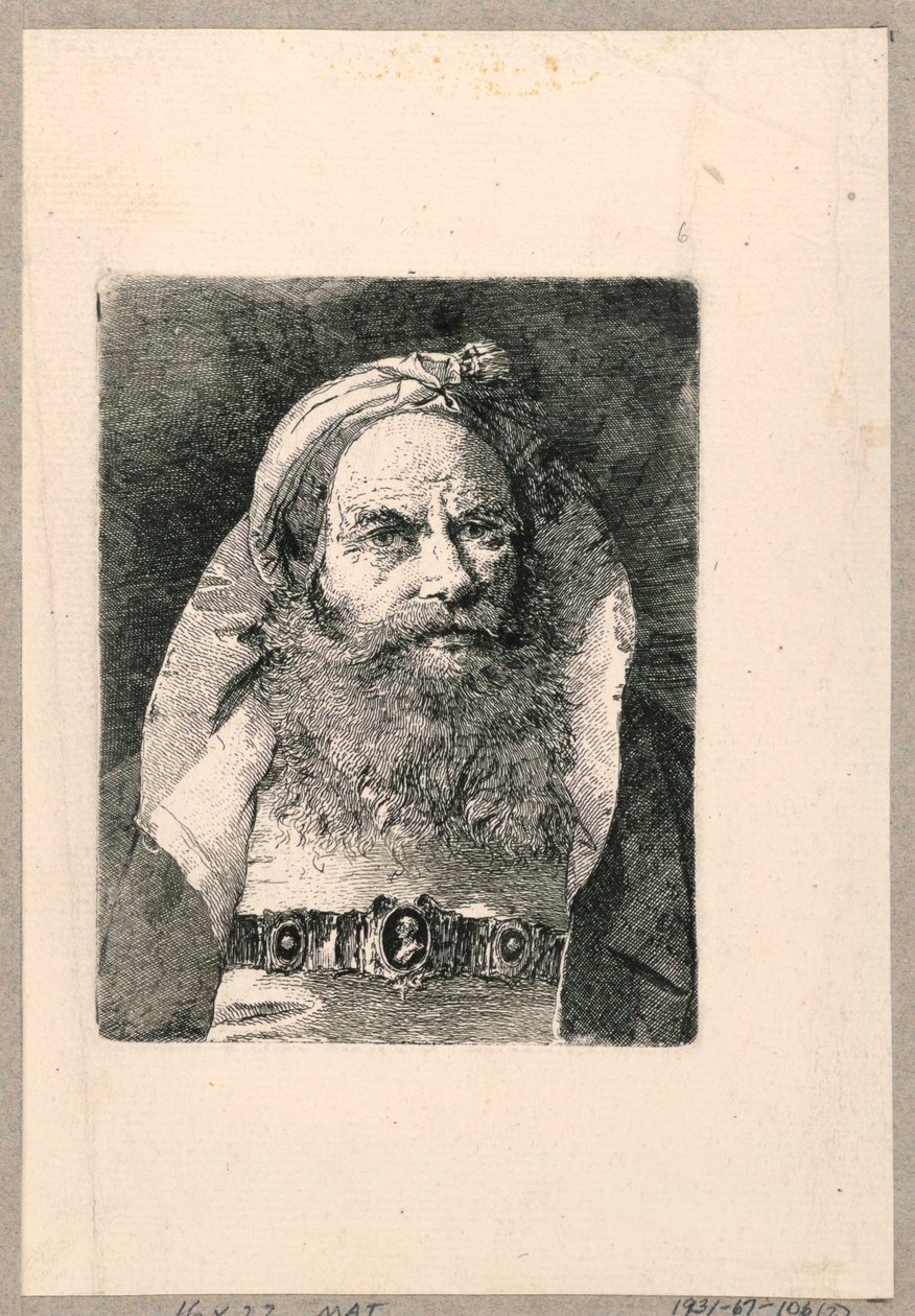 Samling af hoveder af Giovanni Domenico Tiepolo
