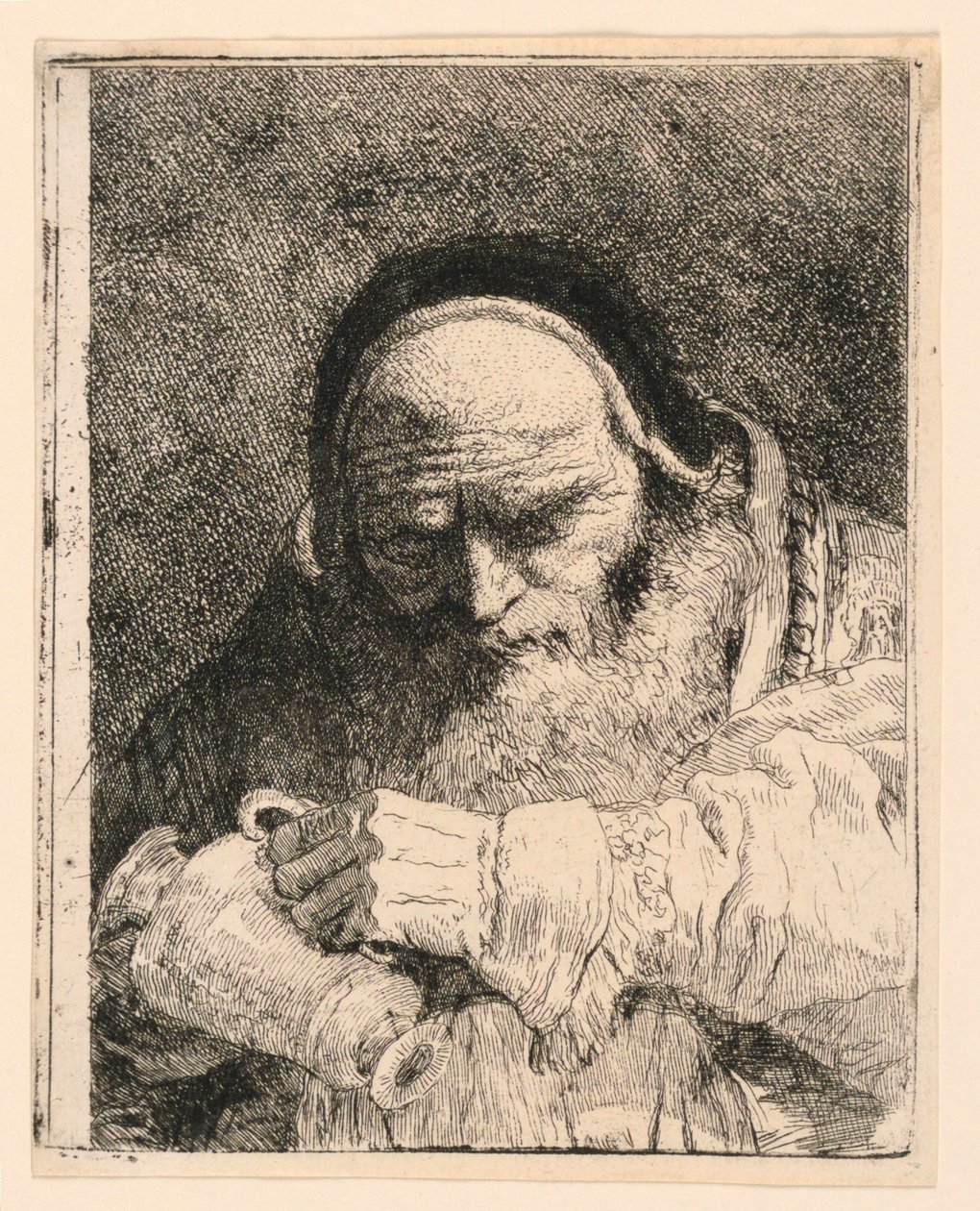 Samling af hoveder af Giovanni Domenico Tiepolo