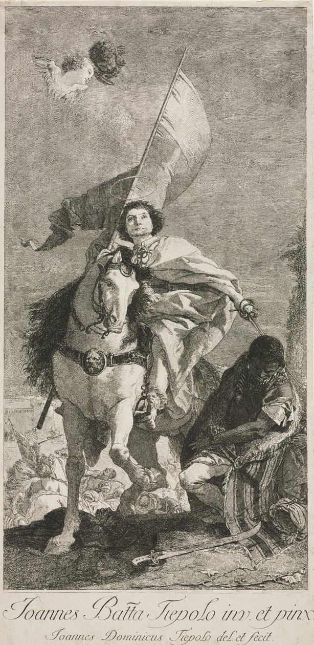 St Jacques. af Giovanni Domenico Tiepolo