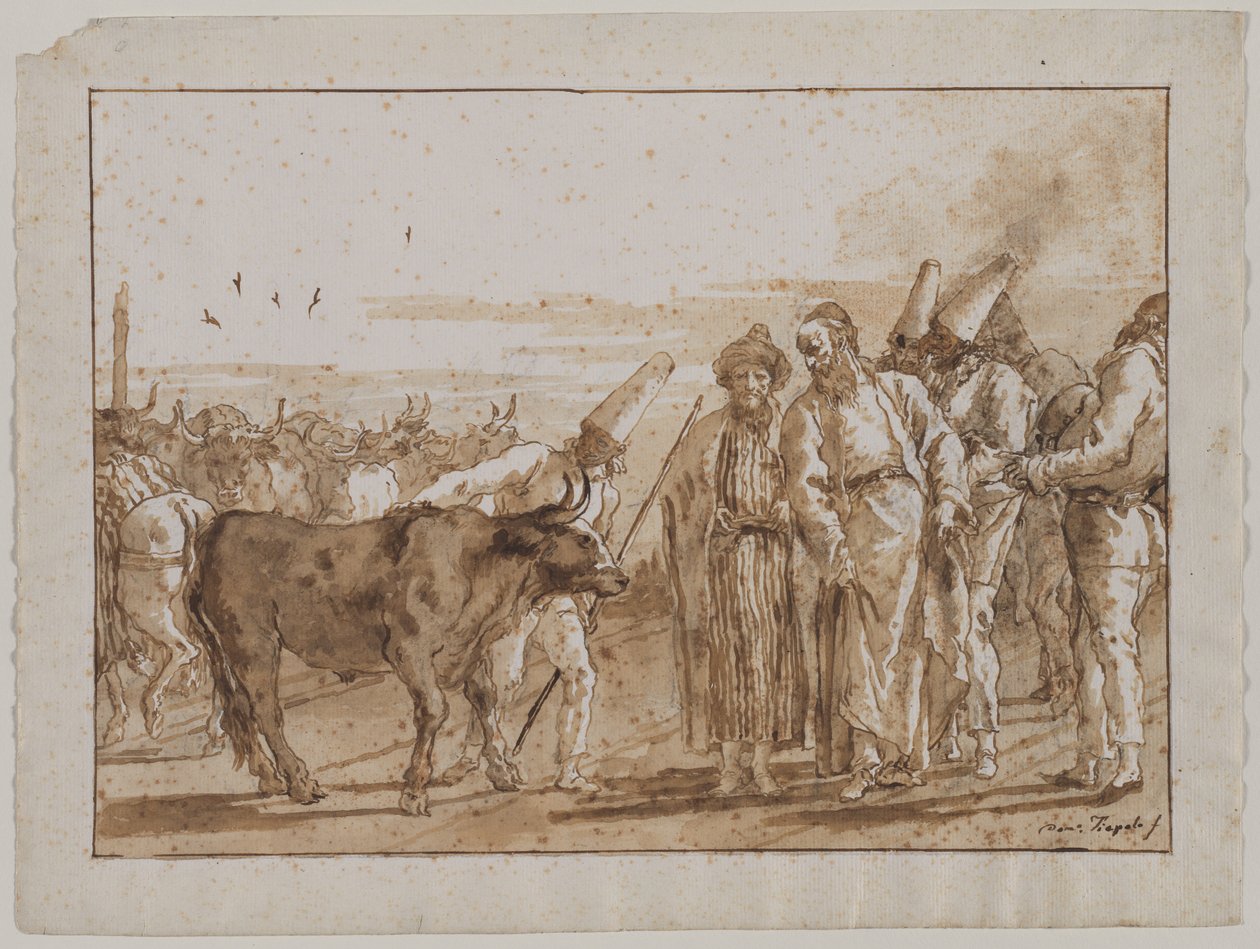 Kvægsælgeren, 1790