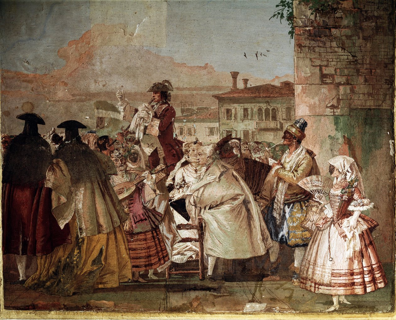 The Charlatan (fresco i Carnival Hall af Giovanni Domenico Tiepolo