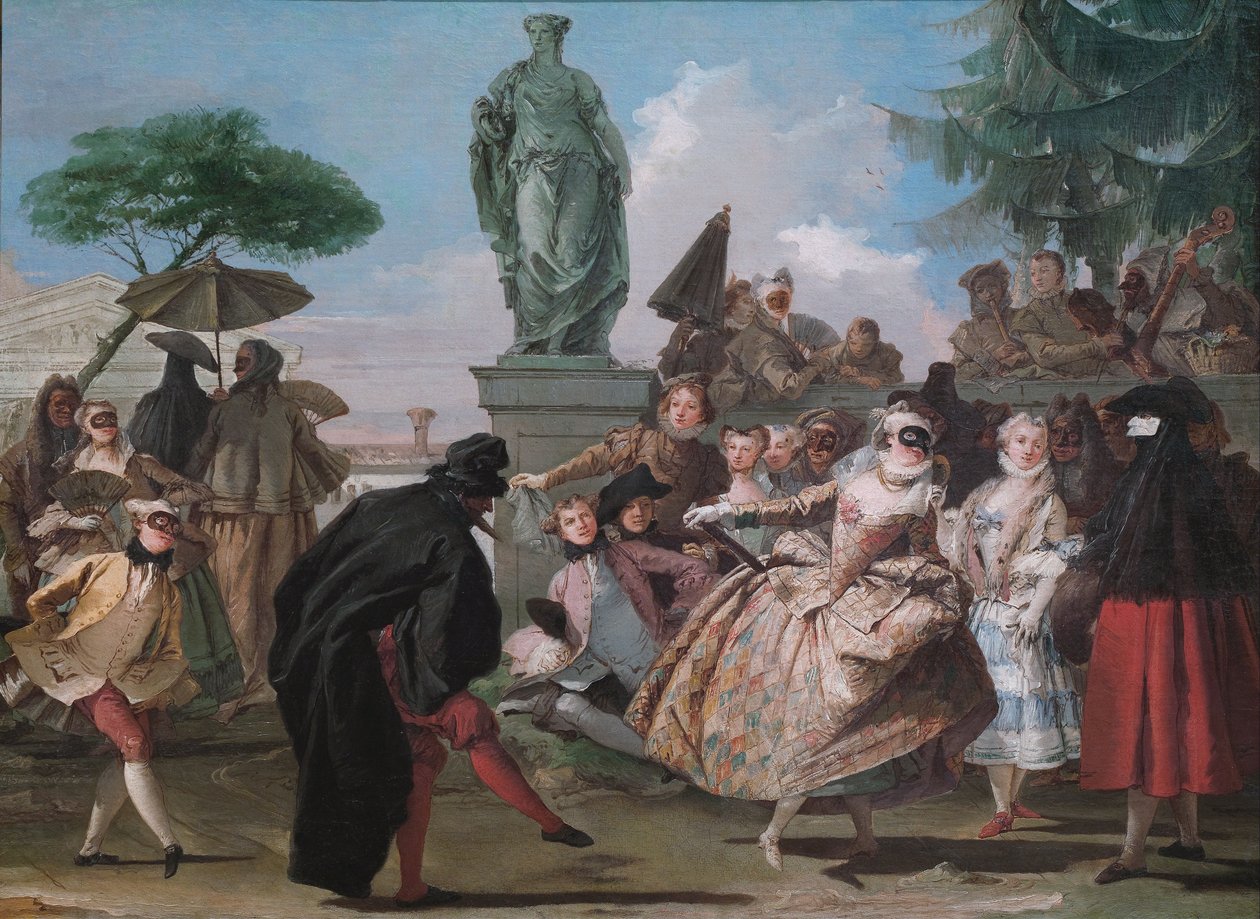 Menuetten af Giovanni Domenico Tiepolo