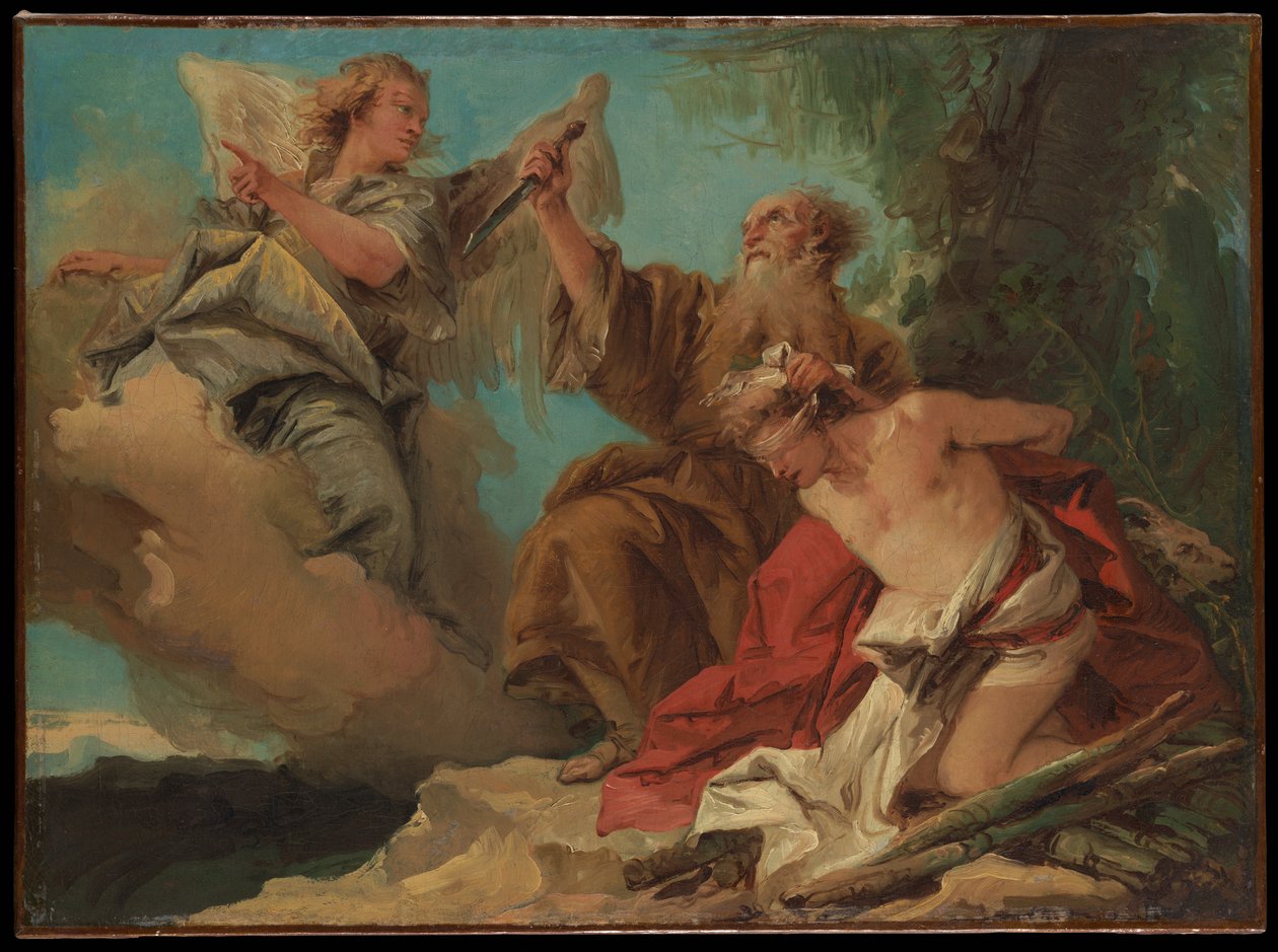 Isaks ofring af Giovanni Domenico Tiepolo