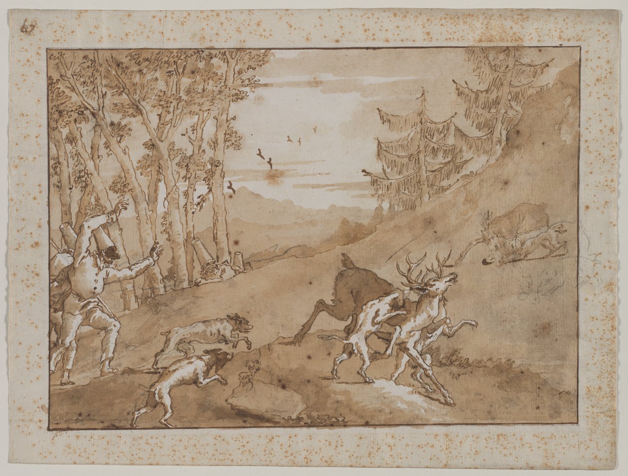 Hjortejagten, 1790